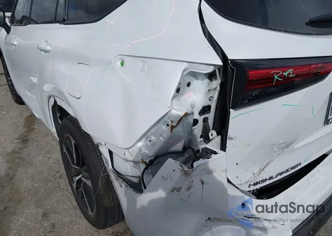 2022 Toyota Highlander Xse from USA, damaged, VIN 5TDLZRBH0NS180188